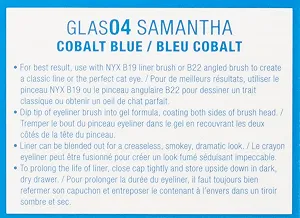 Підводка NYX Gel Liner and Smudger Cobalt Blue synthetic.ua - Фото 1