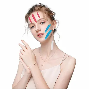 Тейп для лица Landrain 2,5см x 5м 5 шт. Фиолетовый, Красный, Оранжевый, Синий, Белый synthetic.ua - Фото 1