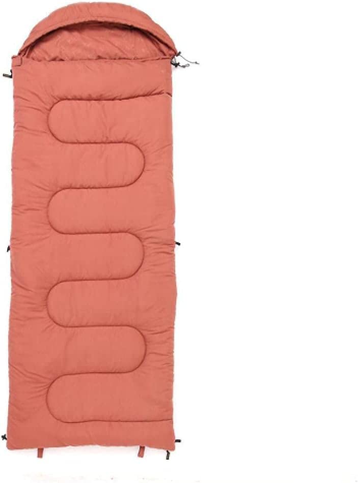 Мішок спальний MYVVKIA Camping Cotton Splice Season Warm Pillow Hooded, фото №1