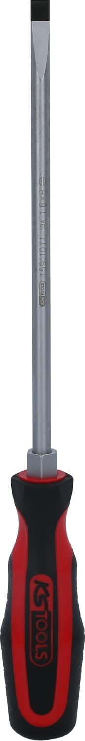 Отвертка шлицевая KS Tools Ergotorqueplus 159.1011 8 мм 315 мм, фото №1 Отвертка шлицевая KS Tools Ergotorqueplus 159.1011 8 мм 315 мм, фото №1