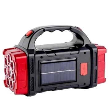Портативний лампочка TORCH HB-1678 з powerbank і сонячною панелью, фото №3