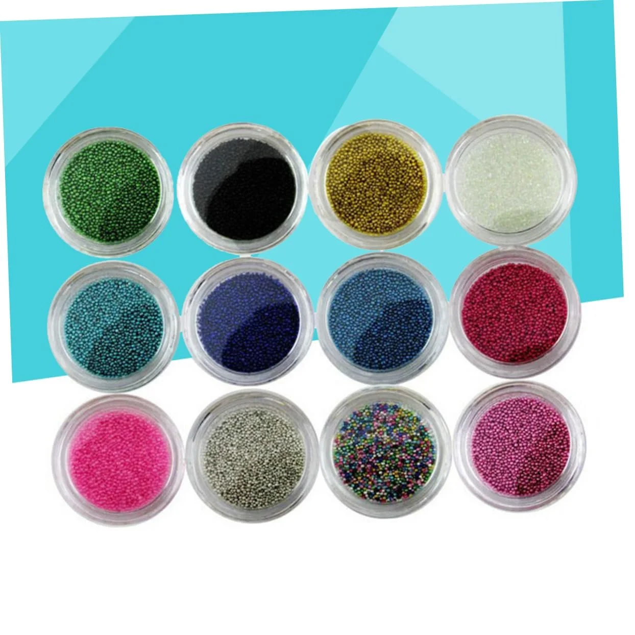 Ікра для нігтів minkissy кольорові, випадковий вибір кольорів, фото №9