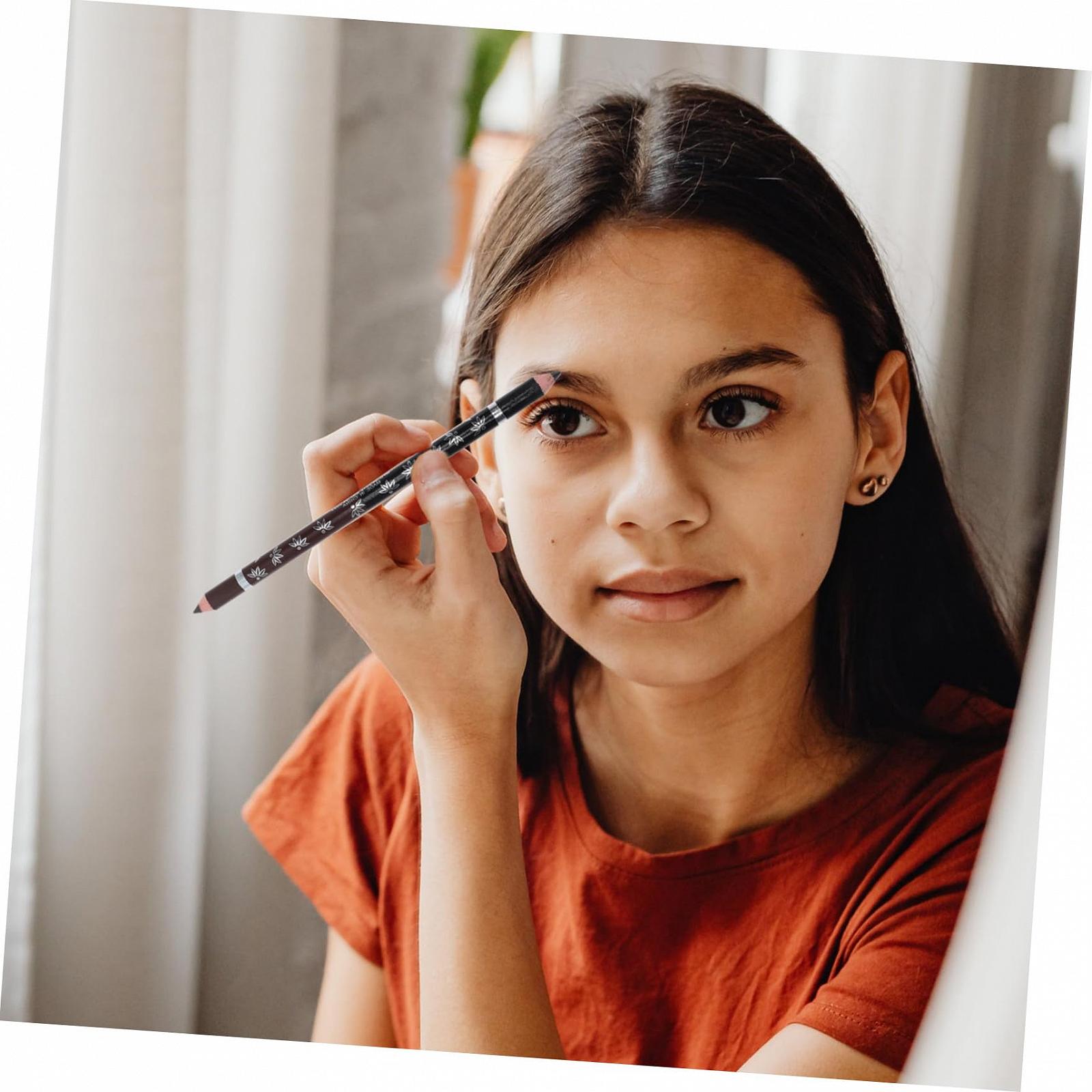 олівці MUSISALY 4 штуки з двома кінцями точилка для олівців Kajal олівці, фото №7