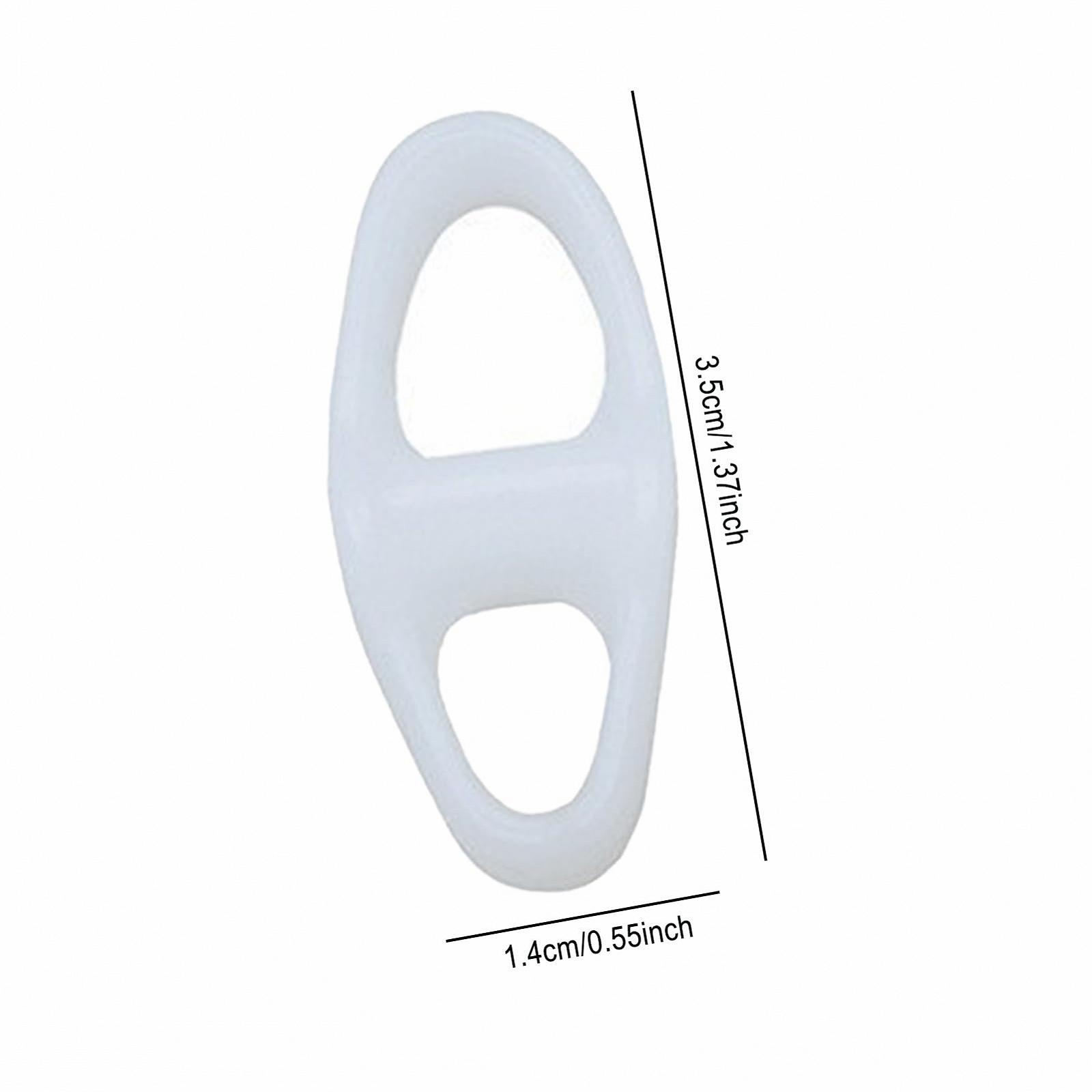 Коректор для пальців ніг Силіконовий роздільник для пальців ніг Багаторазові ортопедичні, фото №6