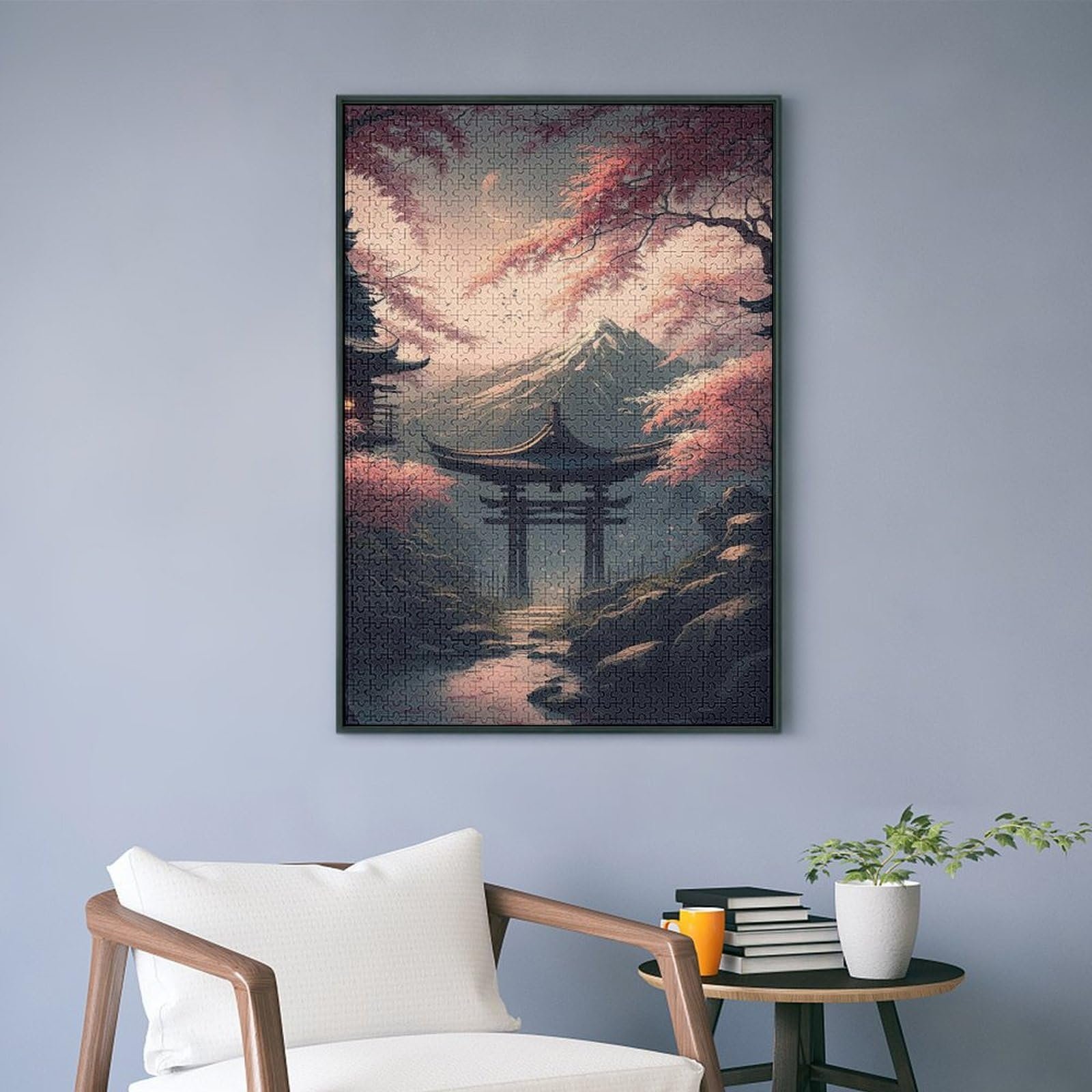 Деревянный пазл Japanese Art Cherry Tree 1000 деталей 78 x 53 см, фото №6