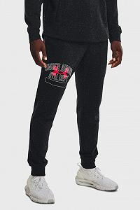 Штаны Under Armour Rival Try Athlc Dept Jggr 1370357-001 Черный S - Фото 1