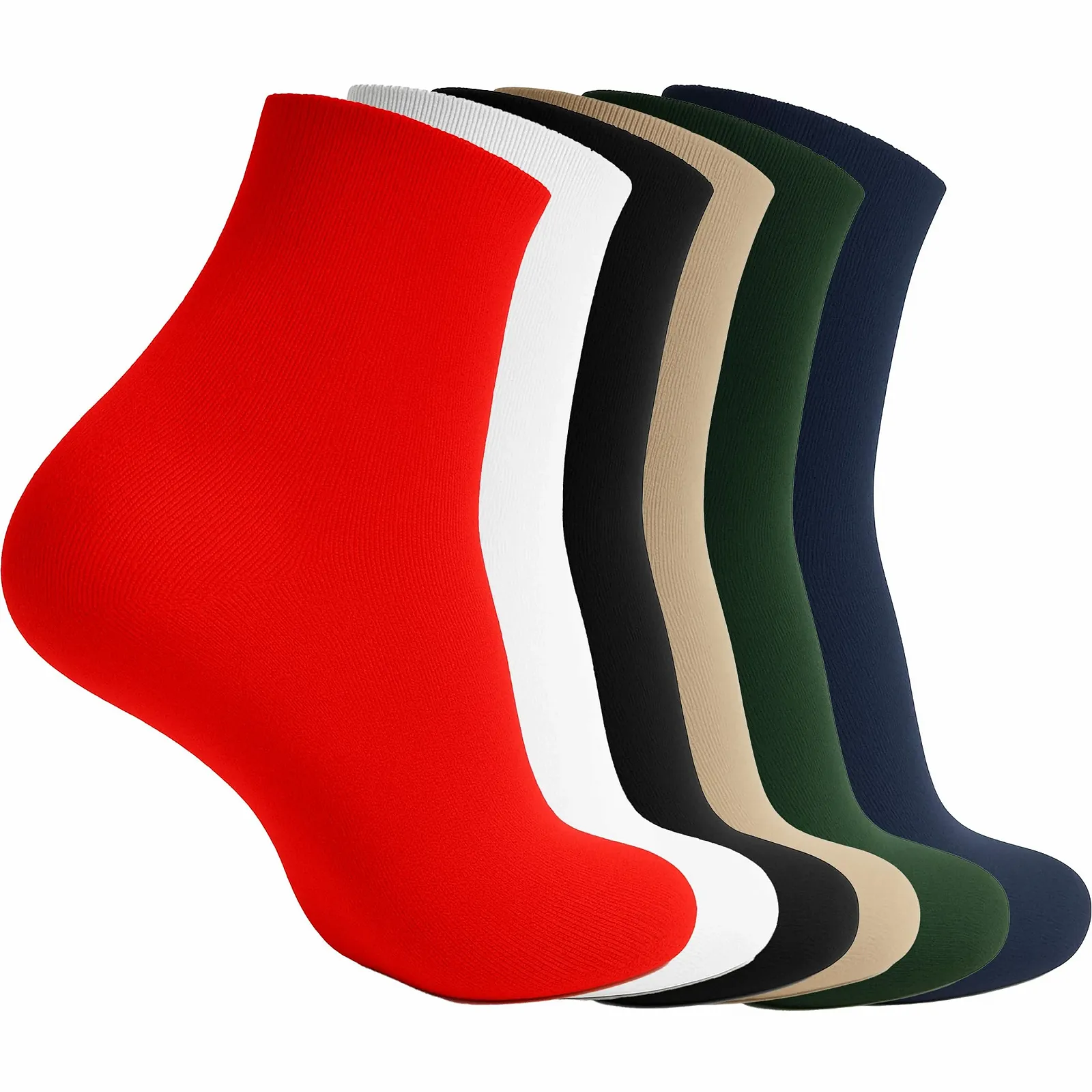 Носки Aurellie Женские Микрофибра 60 Den - Мягкие и Эластичные - Без Пятки и Носка, Много Цветов, 1/3/5/10 шт. в упаковке, фото №3 Носки Aurellie Женские Микрофибра 60 Den - Мягкие и Эластичные - Без Пятки и Носка, Много Цветов, 1/3/5/10 шт. в упаковке, фото №3