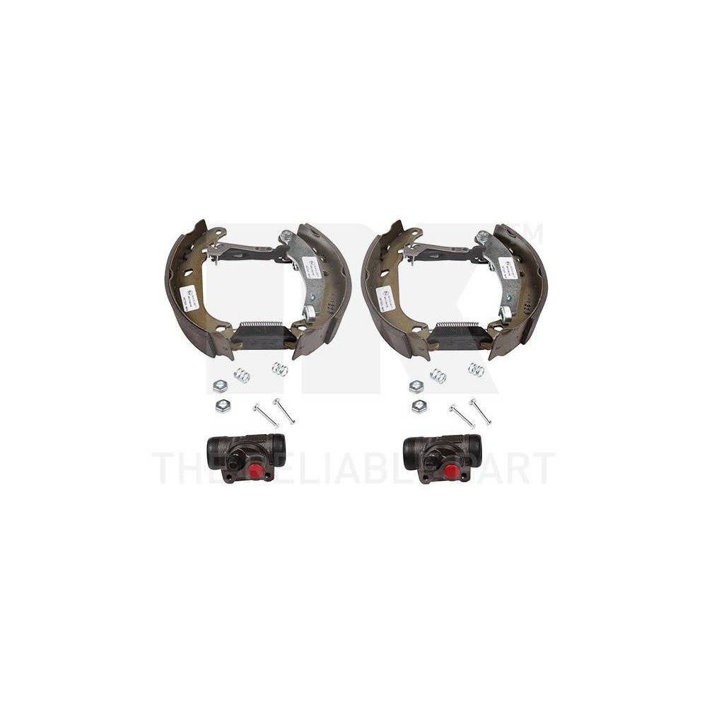 Комплект гальмівних колодок NK 443947601 для RENAULT задня вісь, фото №1