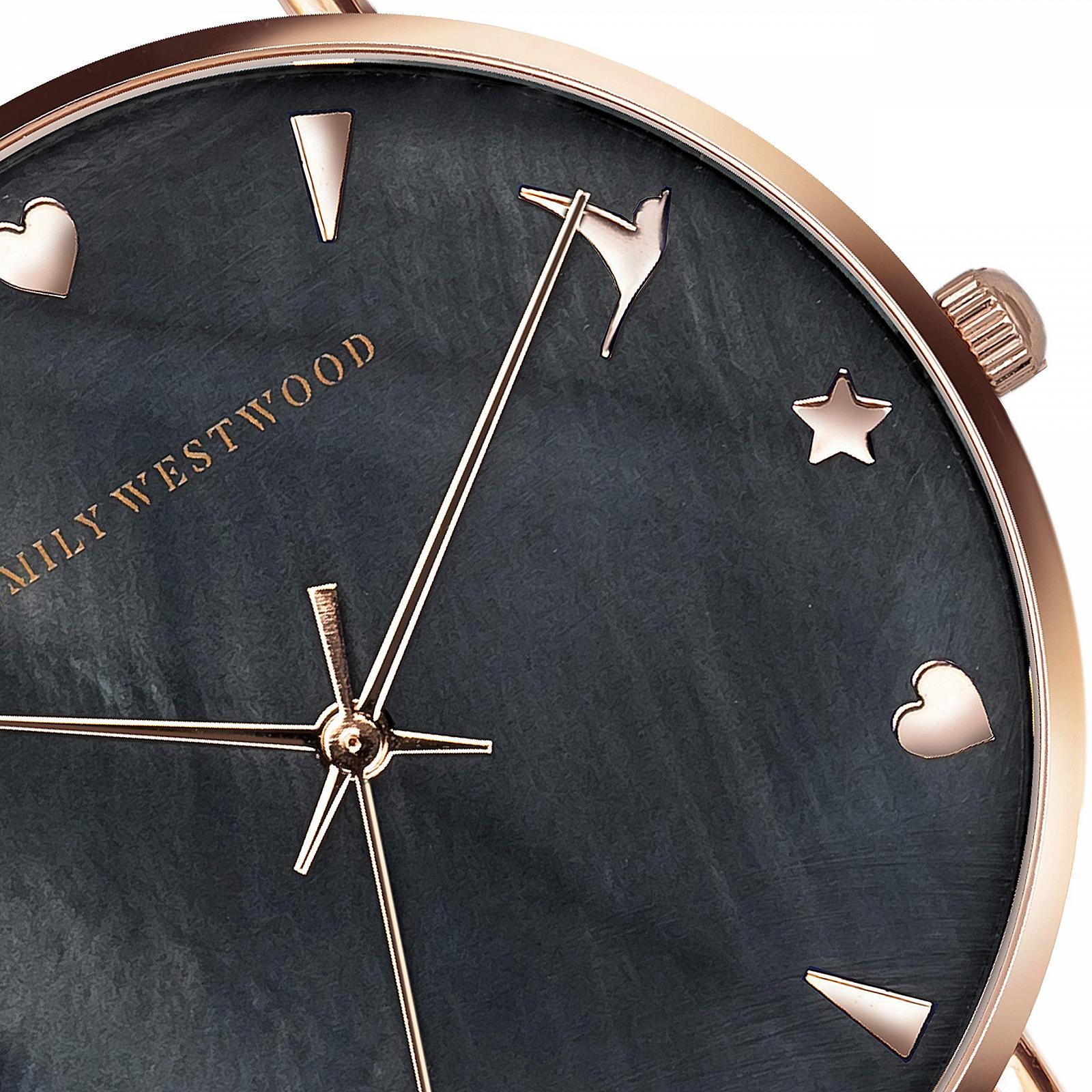 Жіночий годинник Emily Westwood hEW016, срібний, браслет, фото №3
