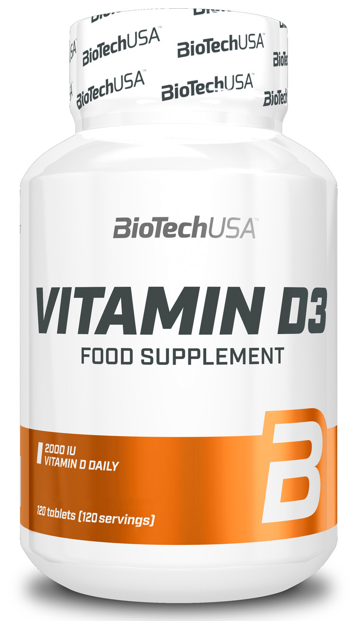 Витамин D3 BioTech Vitamin 120 tabs, фото №1
