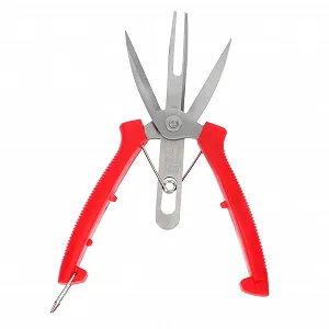 Садові ножиці з подвійним лезом Happyyami ABS - Фото 1