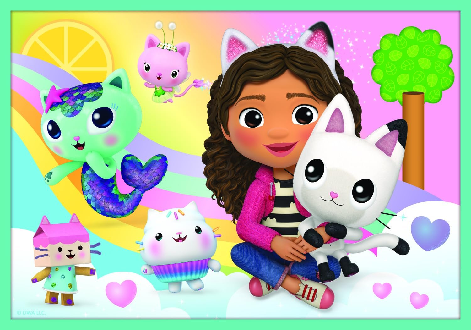 Набор пазлов Trefl Gabby's Dollhouse In the Gabby World 10-в-1 от 12 до 48 элементов от 4 лет, фото №14