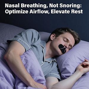 Стрічка для рота для сну, Скажіть «ні» хропінню та сухості в роті з 40 нано матеріалами вночі synthetic.ua - Фото 1