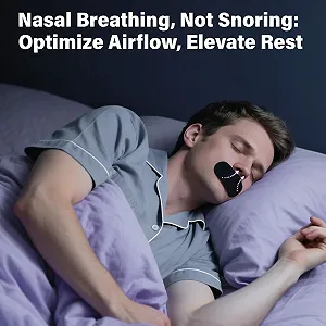 Лента для рта для сна, Скажите «нет» храпу и сухости во рту с 40 нано материалами ночью synthetic.ua - Фото 1