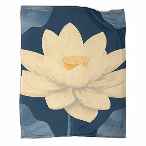 Покривало Lotus Graphic М'яка пухнаста Покривало для дивана 3D-друк - Фото 1