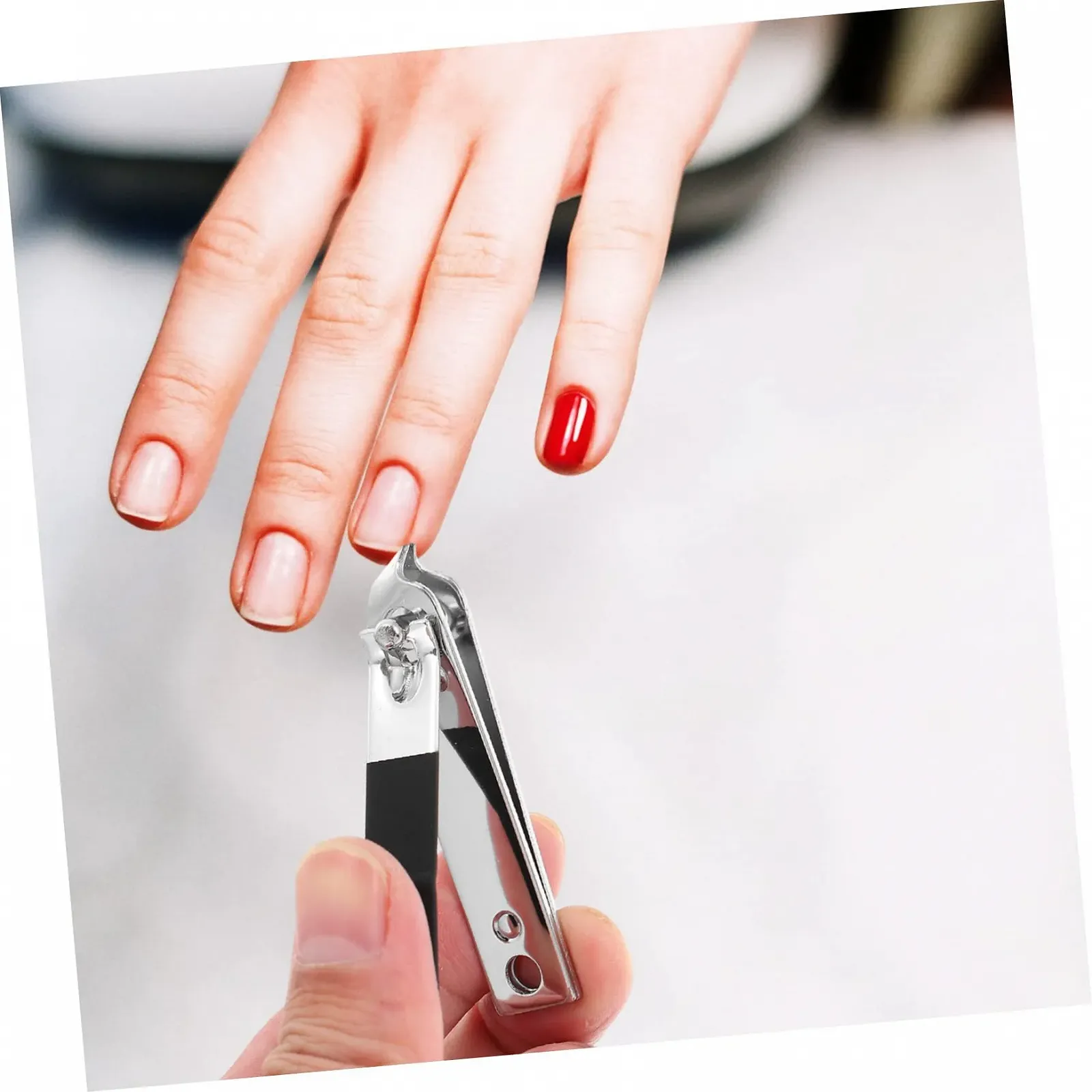 Набор для ухода за ногтями из нержавеющей стали Черный, фото №9