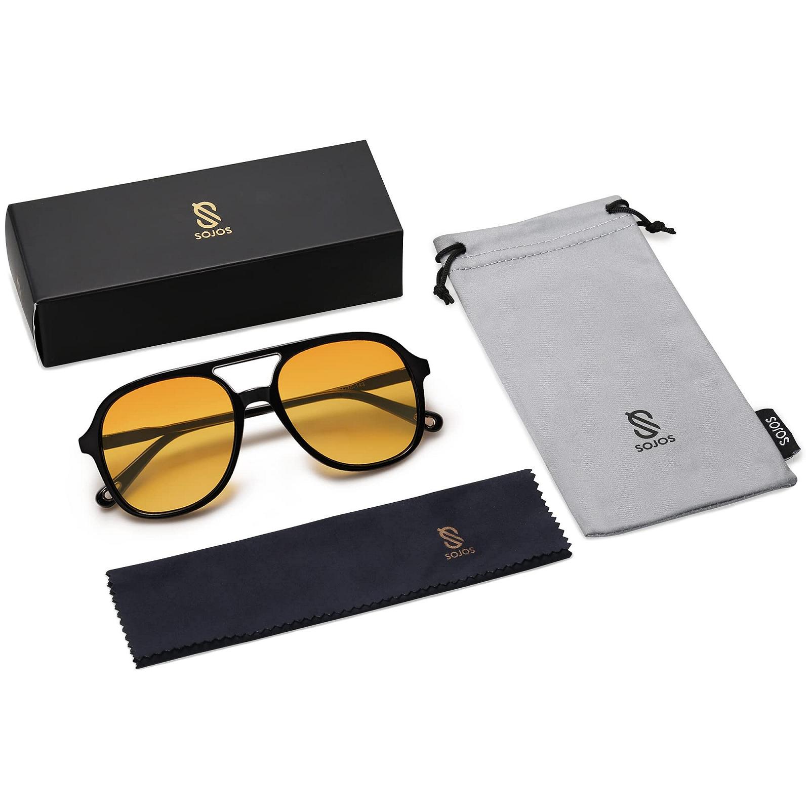 Сонцезахисні окуляри Унісекс SOJOS SJ2174 Ретро Вінтажні Поляризовані, фото №5 Сонцезахисні окуляри Унісекс SOJOS SJ2174 Ретро Вінтажні Поляризовані, фото №5
