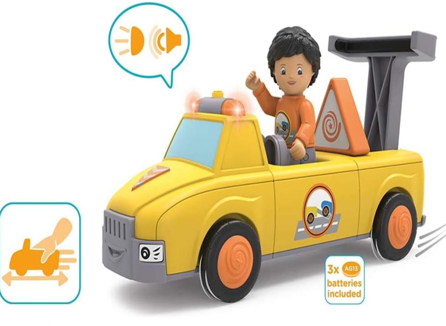 Іграшковий автомобіль Siku Toddys 128 Toddys Tom Trusty Кольоровий, фото №3 Іграшковий автомобіль Siku Toddys 128 Toddys Tom Trusty Кольоровий, фото №3