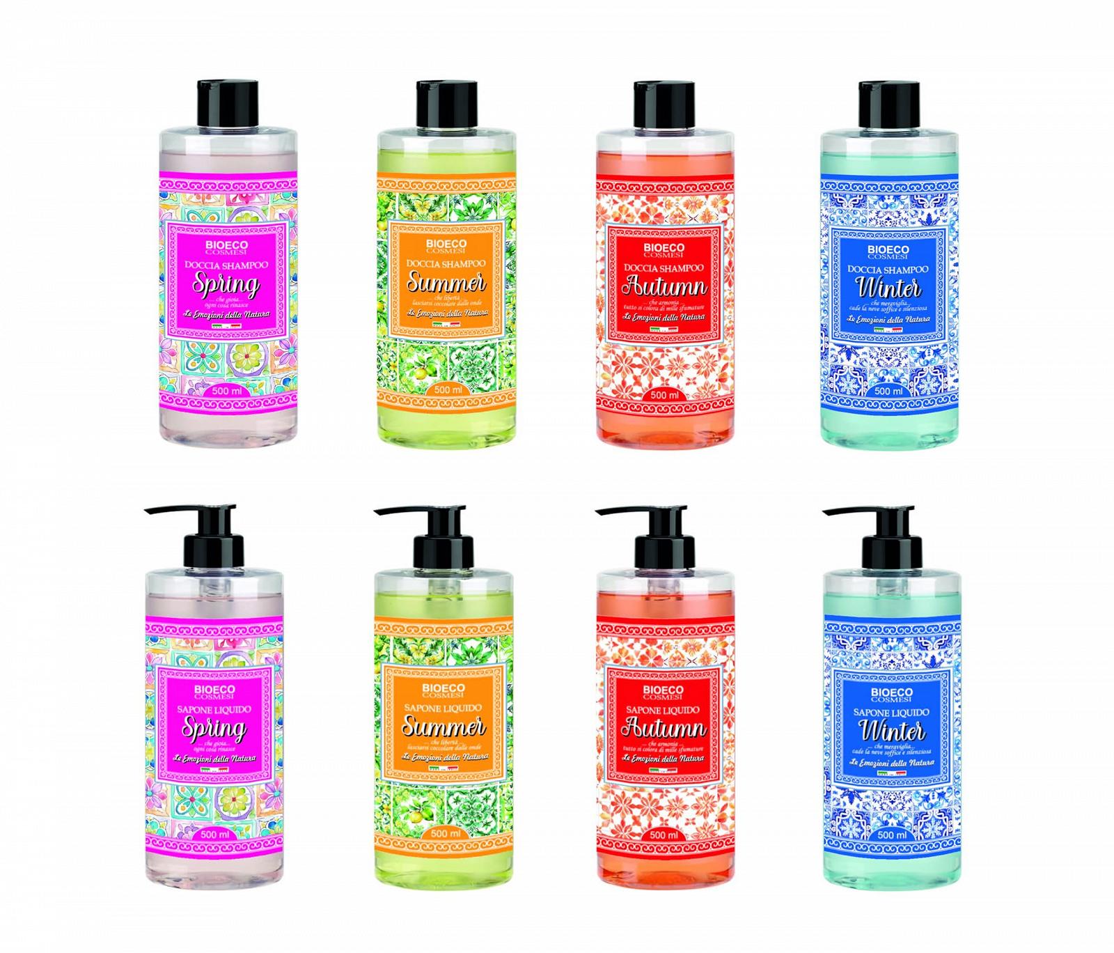 Шампунь-гель для душа Bioeco Spring Натуральный аромат 500 мл, фото №3 Шампунь-гель для душа Bioeco Spring Натуральный аромат 500 мл, фото №3