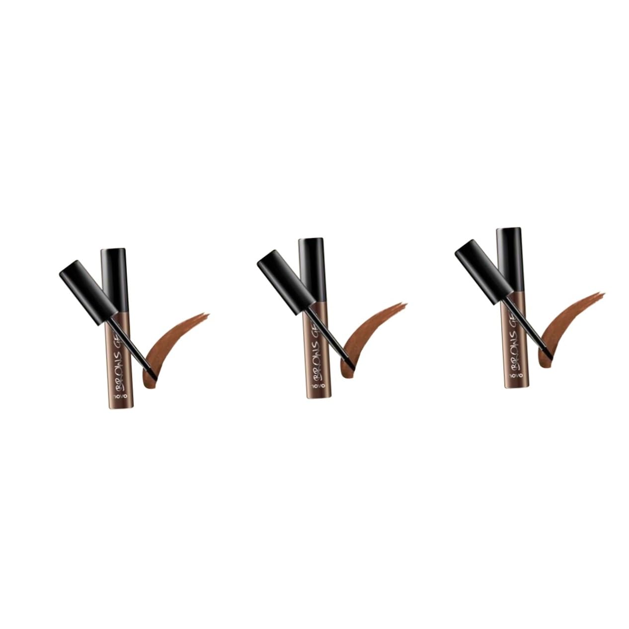 Карандаш для бровей Minkissy 3St Гель для бровей, фото №1