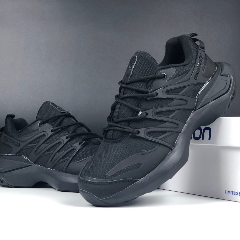 Чоловічі термо кросівки Salomon Xt Pu.Re Advanced чорні осінь зима, фото №1