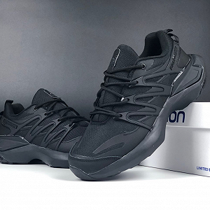 Чоловічі термо кросівки Salomon Xt Pu.Re Advanced чорні осінь зима - Фото 1