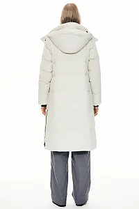 Длинное зимнее пуховое пальто Orolay с капюшоном synthetic.ua - Фото 1