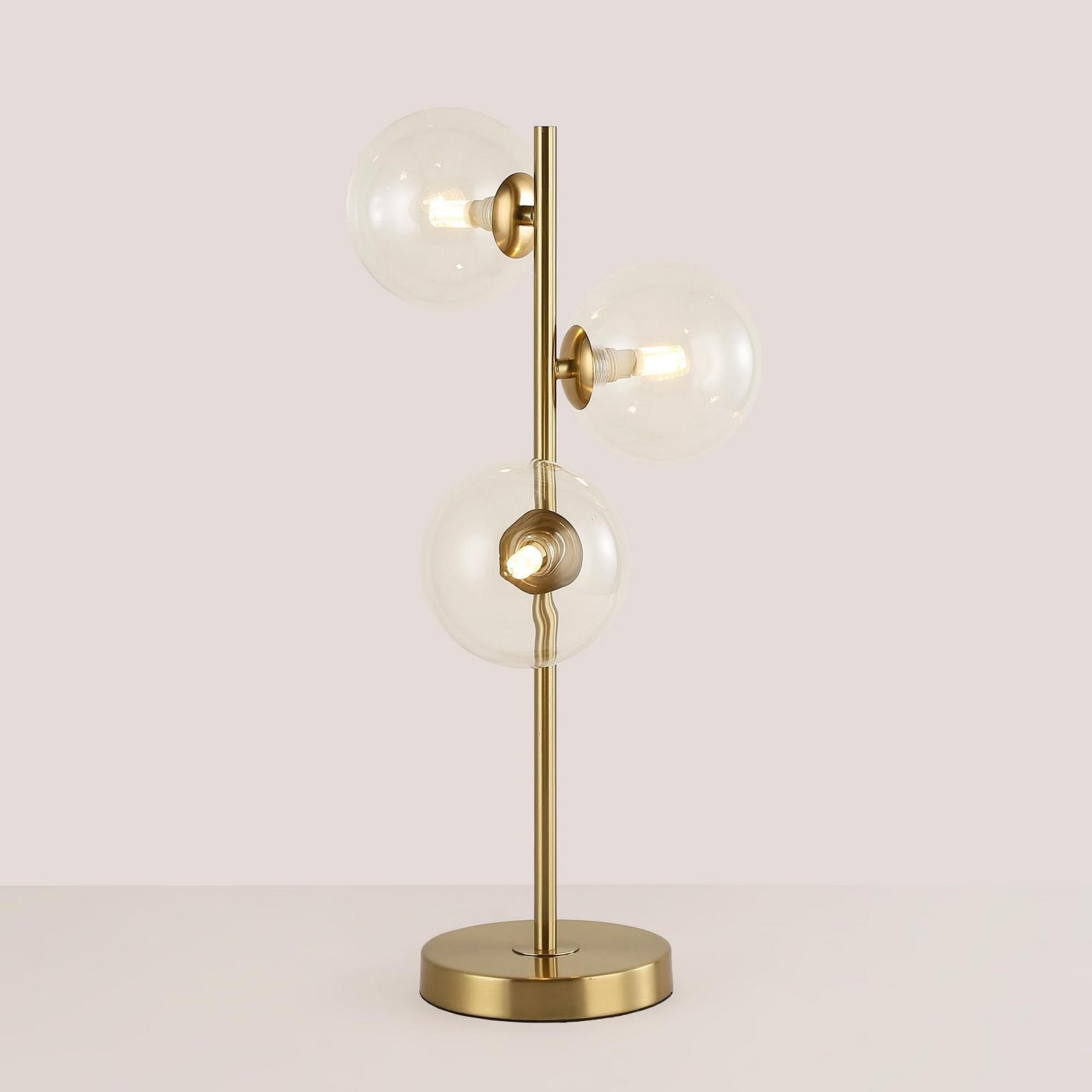 Настільна лампа B·LED BARCELONA COMI LED Скляні кулі 3 x G9 (Золотиста), фото №8