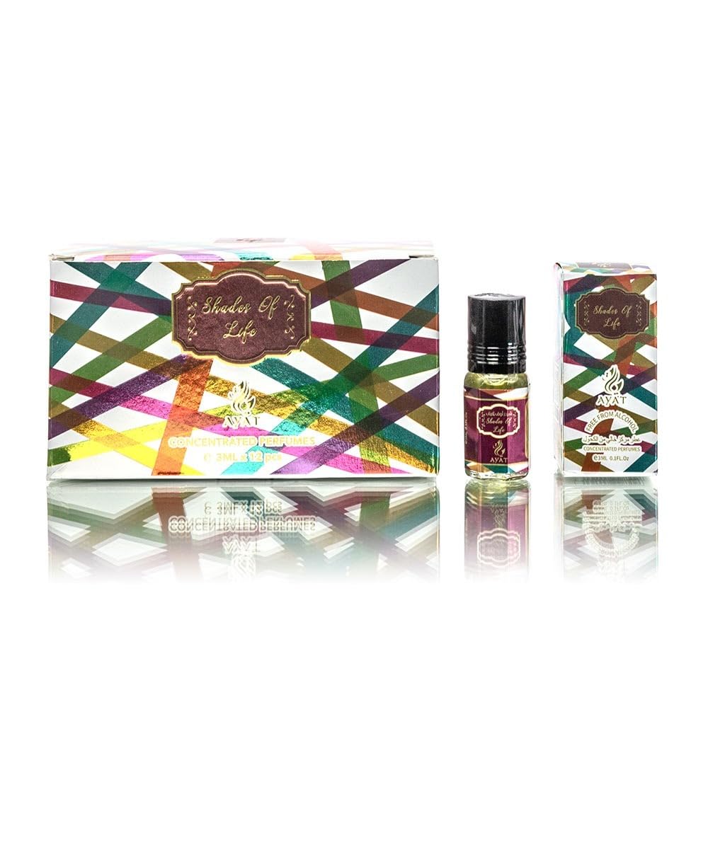 Парфуми AYAT PERFUMES Halal & Vegan 3ml Arabic Fragrance Oil 3ml x 12 (Shades Of Life), фото №6