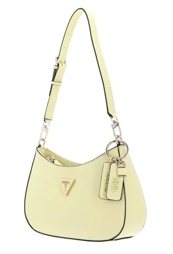 Сумка на плече GUESS Noelle Top Zip Блідо-жовтий, фото №2