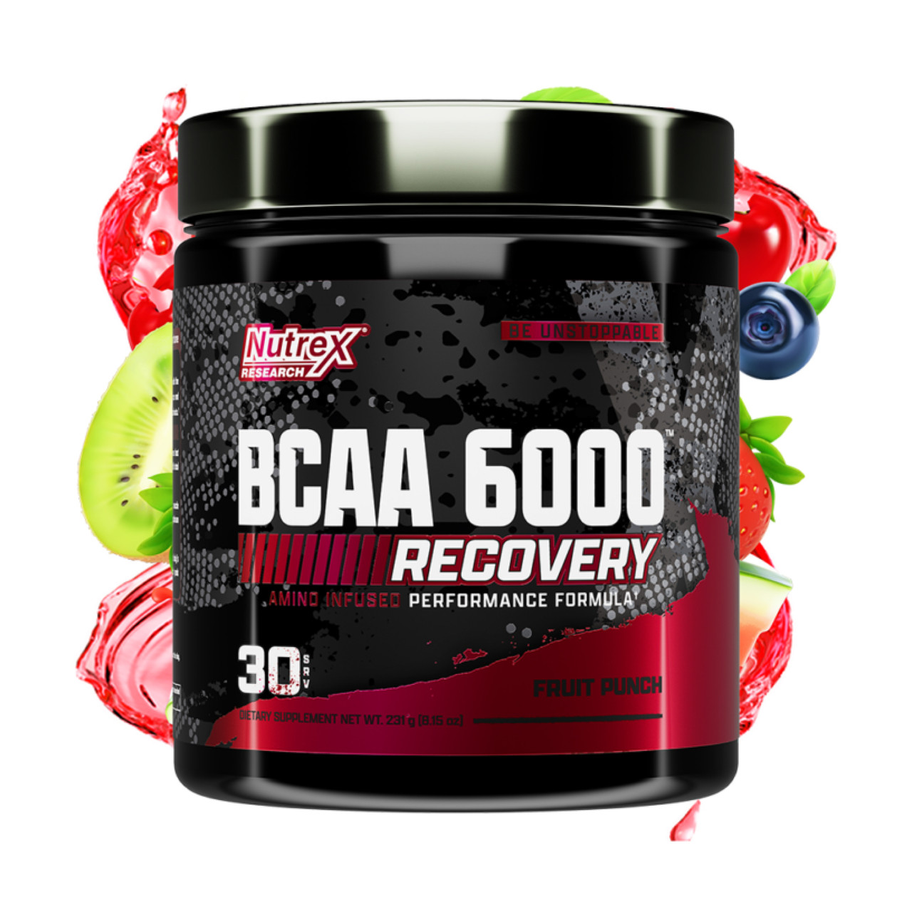 BCAA 6000 237g Fruit Punch, фото №1