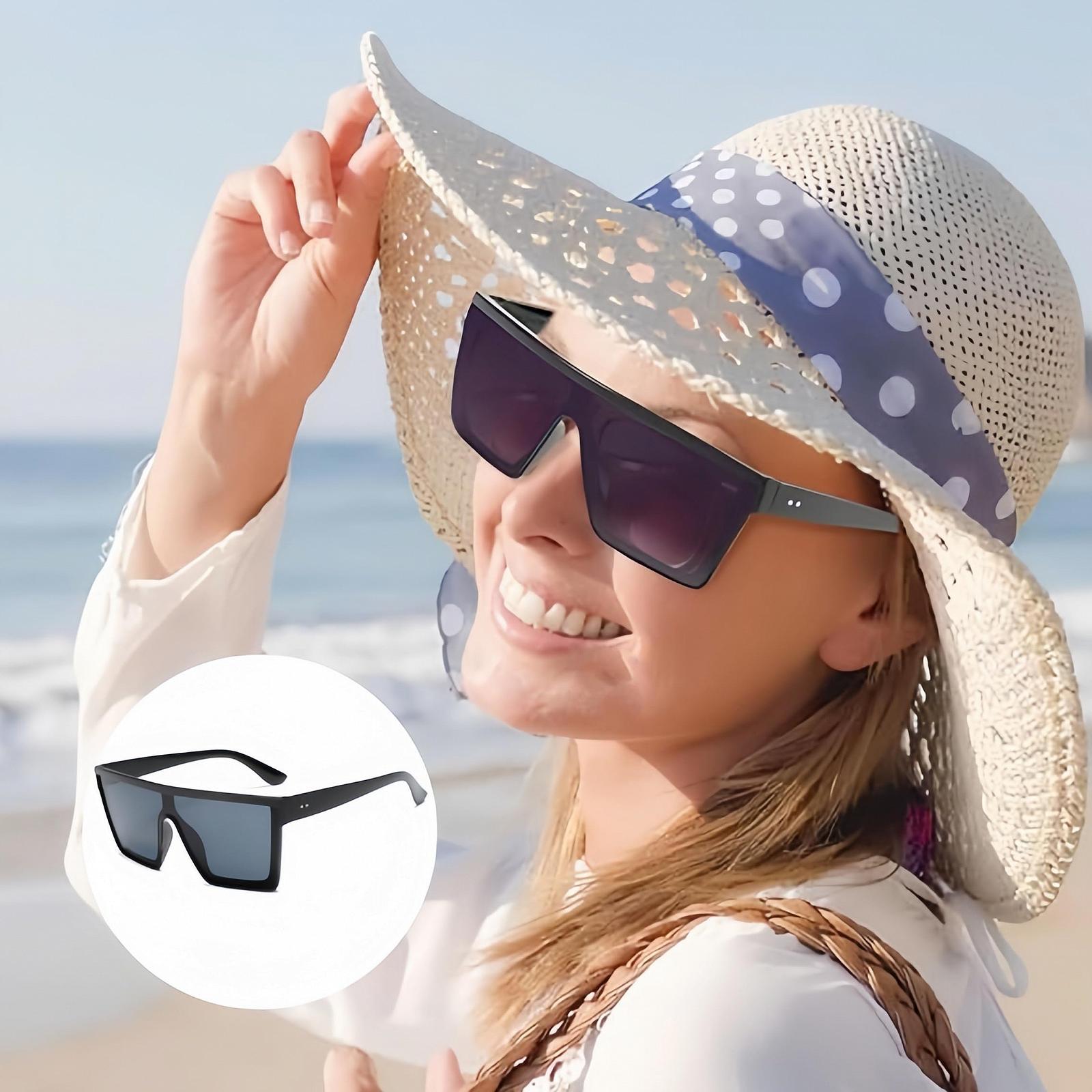 Солнцезащитные очки SDXCJY Квадратные Большие, фото №4