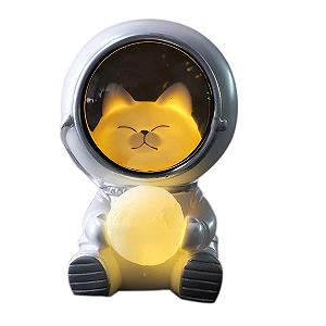 Ночник LUCKKY Astronaut LED (астронавт, звездное небо, Земля, атмосферный, с животными, из смолы) - Фото 1