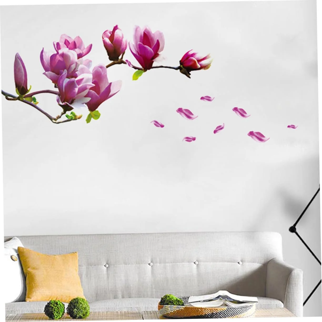 Наклейки на стіну Gatuida Magnolia Creative Mirror Surface 2 шт., фото №2