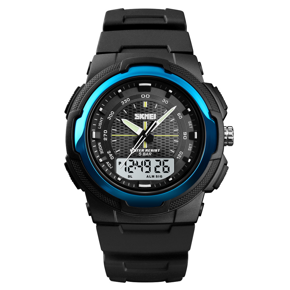 Часы наручные Skmei 1454 watch Light Blue 1454LTBU Мужские, фото №1