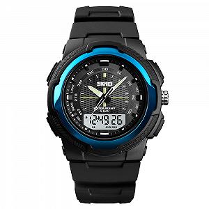 Часы наручные Skmei 1454 watch Light Blue 1454LTBU Мужские - Фото 1