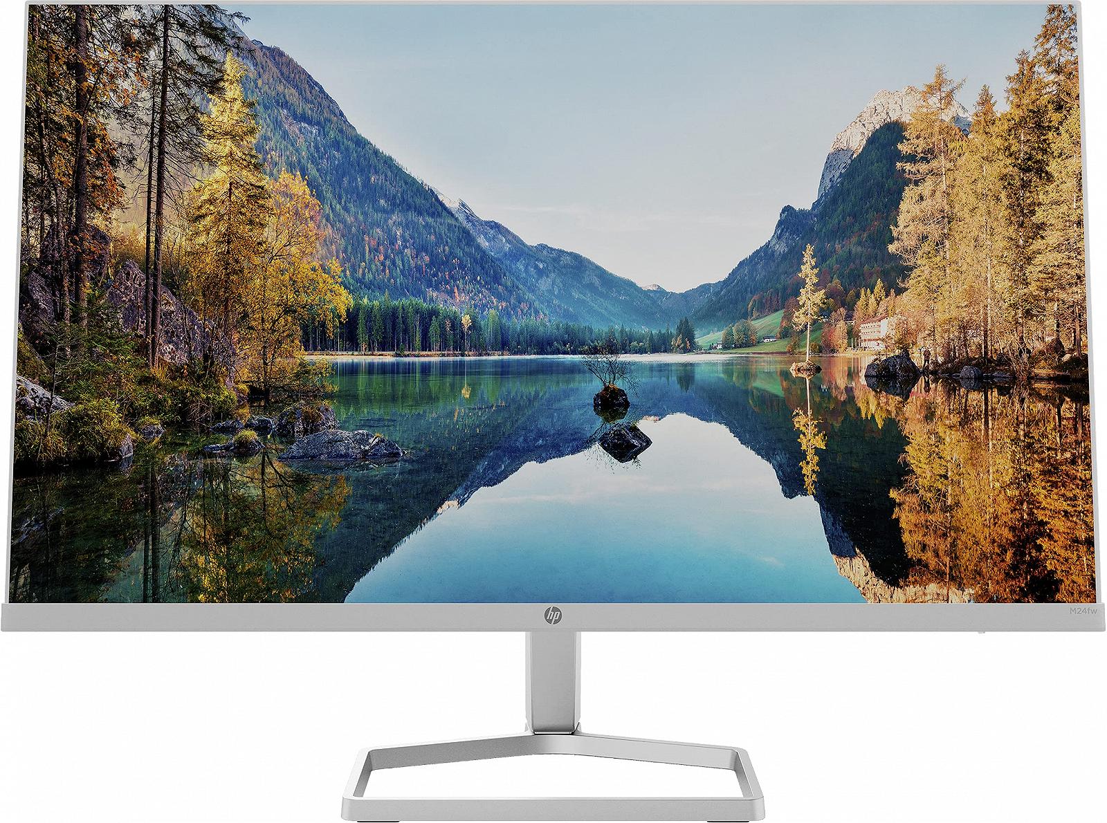 Монитор HP M24fw 23.8" 1920 x 1080 пикселей Full HD Белый сзади, фото №2