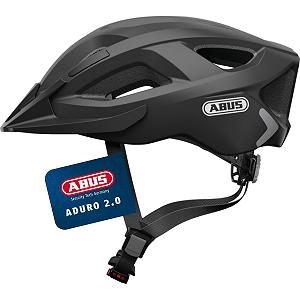 Шолом ABUS Aduro 2.0 Міський Велосипедний З Підсвічуванням Характеристики Колір Velvet Black - Фото 1