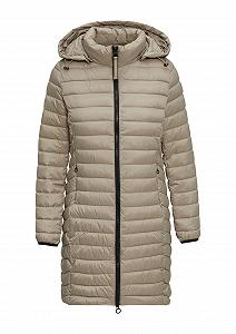 Жіноче стьобане пальто s.Oliver з капюшоном - Фото 1
