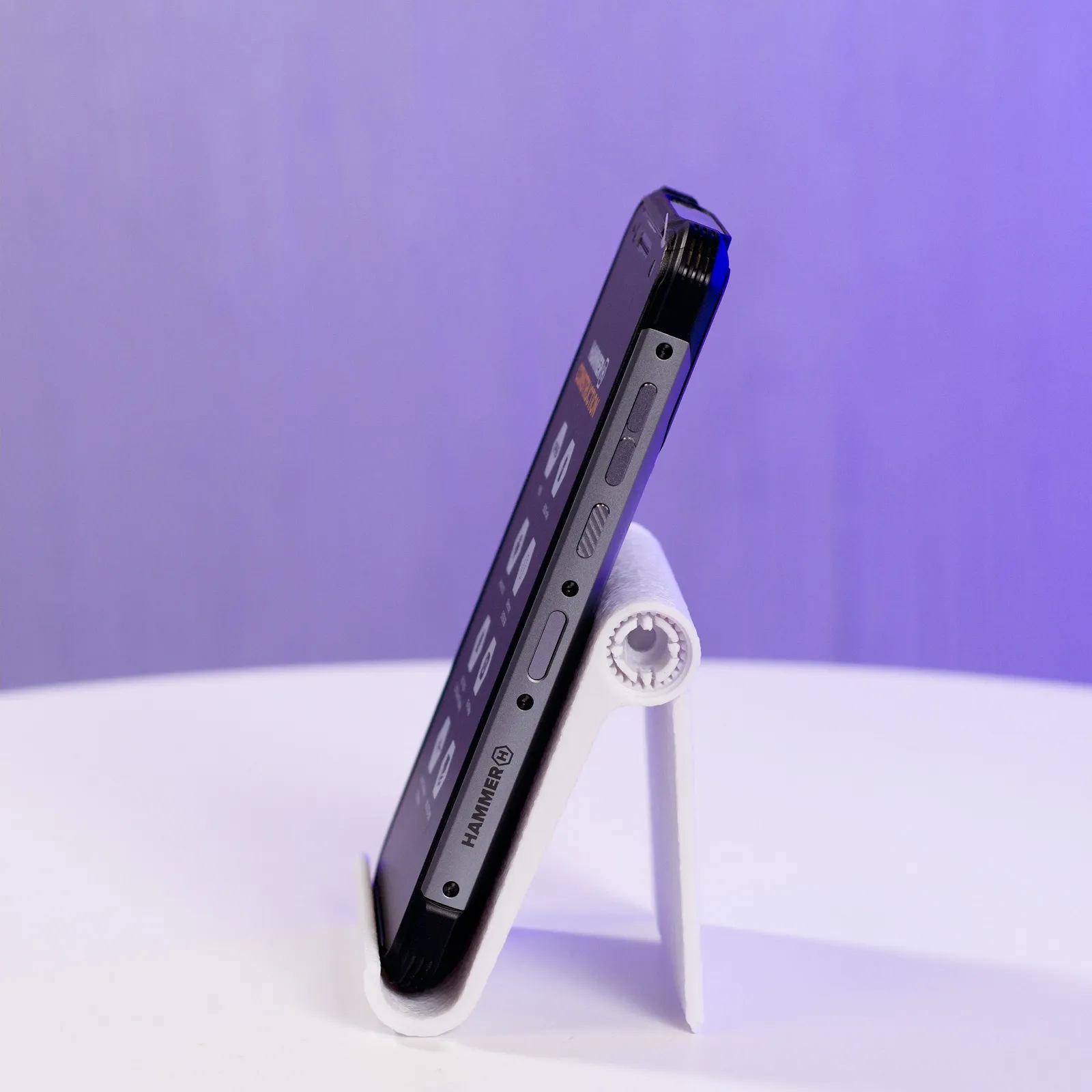 Смартфон 6" myPhone Hammer Construction 6/128Gb 4G 2-SIM NFC 16/8Мп 8 ядер Android 12 Серебристый, фото №4