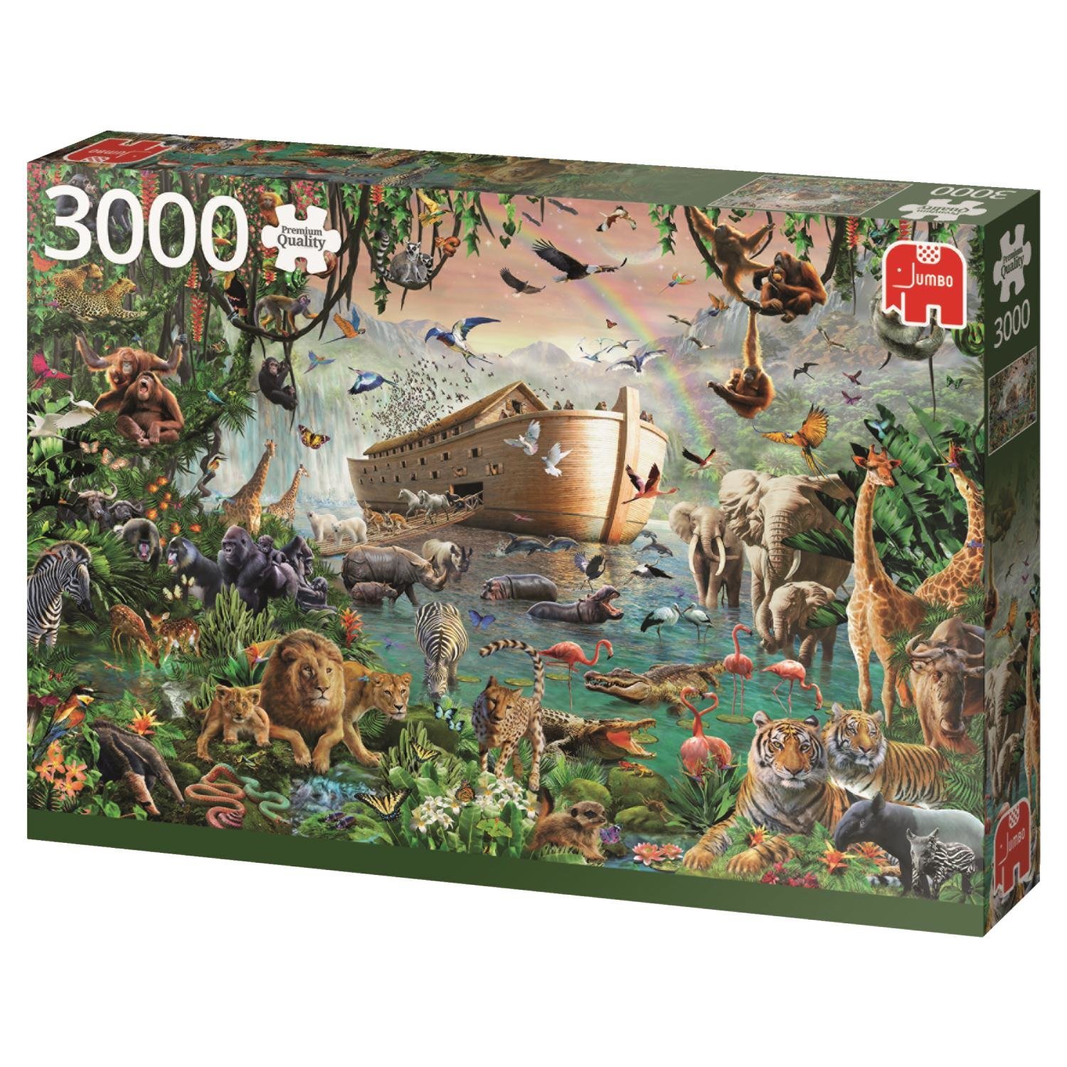 Пазл Jumbo Premium Puzzle Collection Noah's Ark 3000 деталей, фото №4