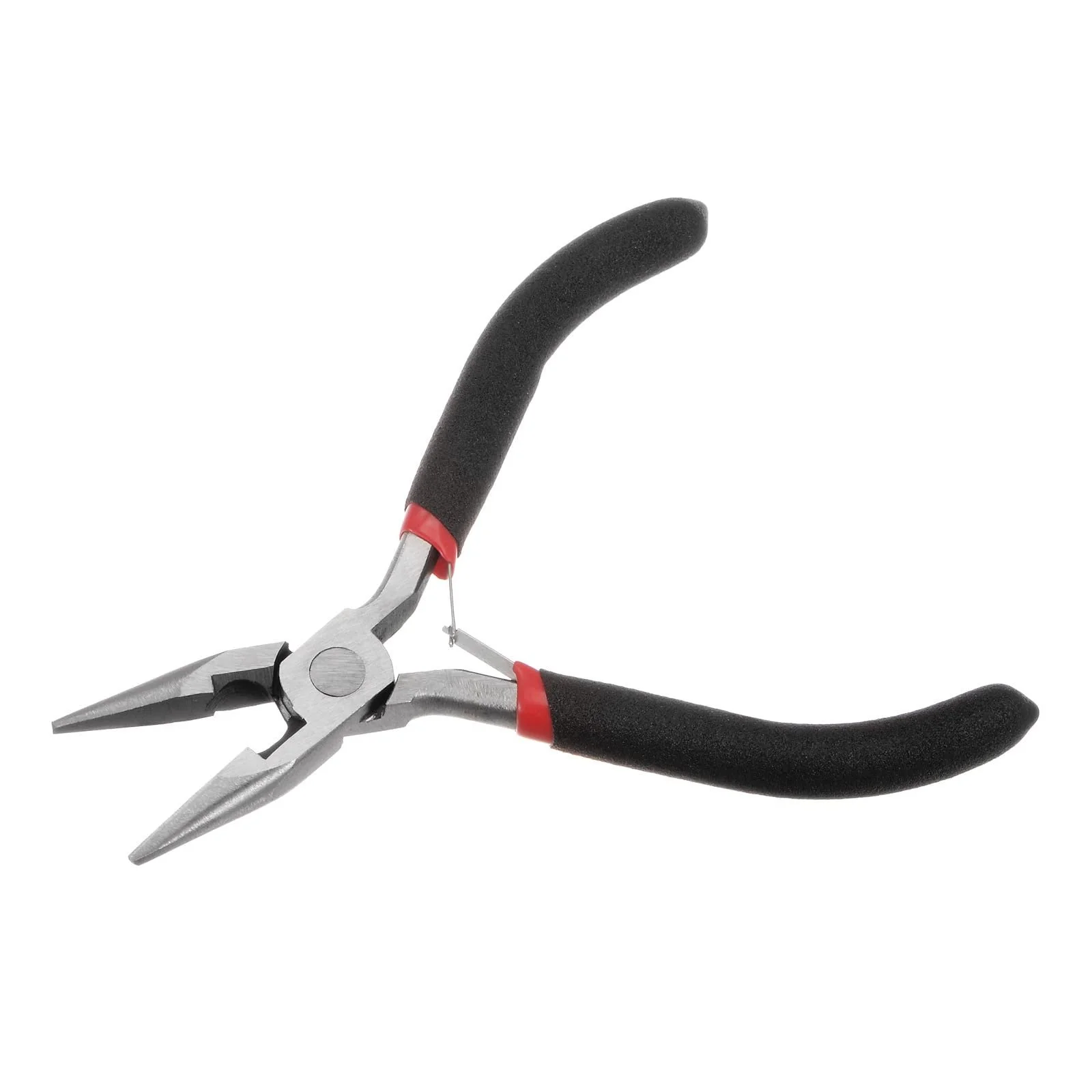 Мини плоскогубцы sourcing map 4.5 дюйма Беззубые прецизионные плоскогубцы с черной пластиковой ручкой для рукоделия и изготовления ювелирных изделий, фото №3 Мини плоскогубцы sourcing map 4.5 дюйма Беззубые прецизионные плоскогубцы с черной пластиковой ручкой для рукоделия и изготовления ювелирных изделий, фото №3