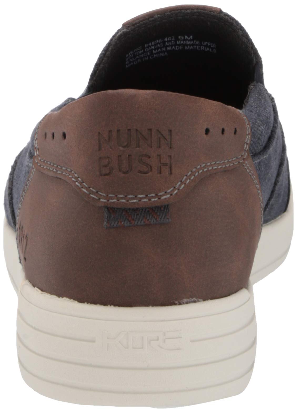 Кроссовки слипоны мужские Nunn Bush Kore City Walk Canvas Moc Toe, фото №3