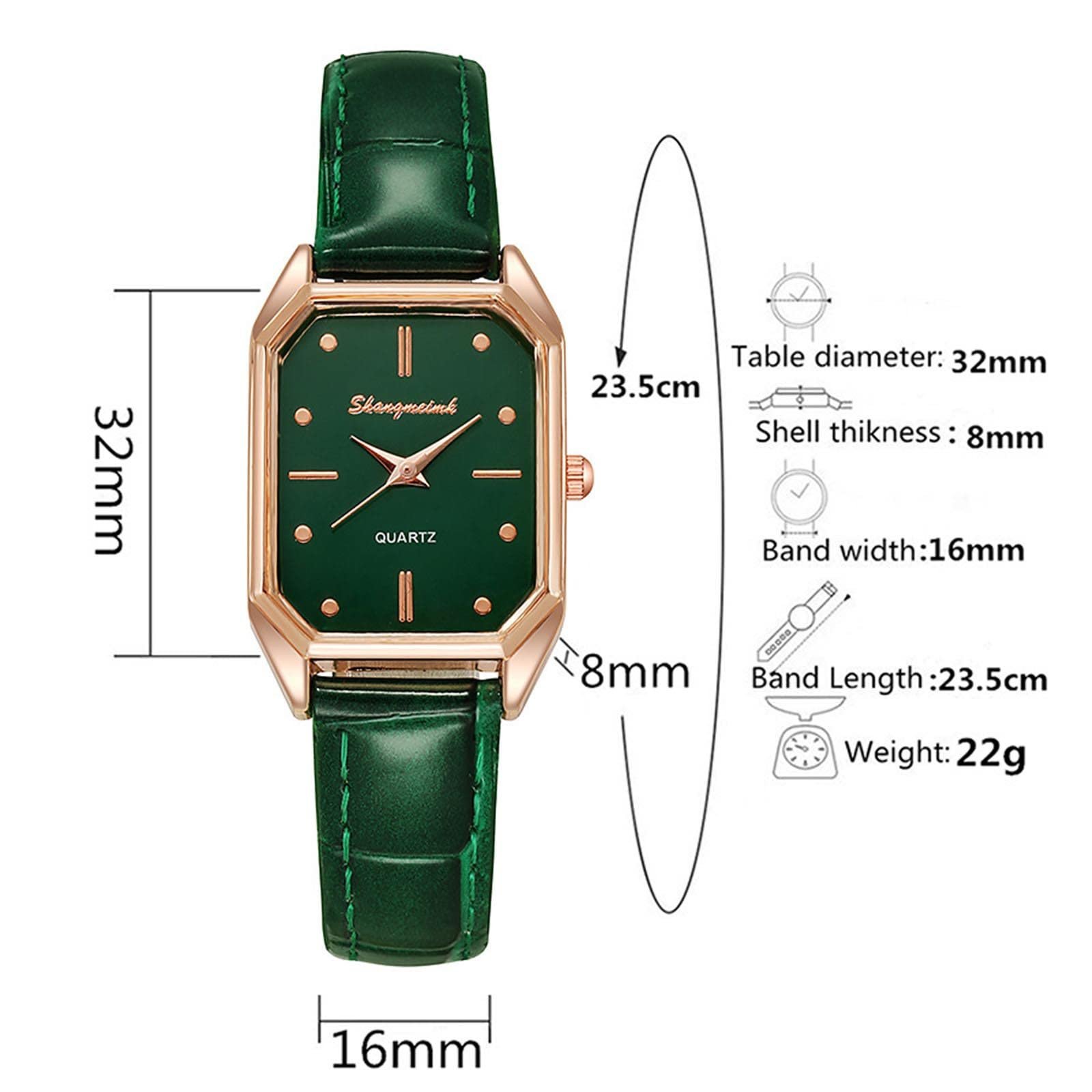 Жіночий годинник Generisch Аналоговий кварцовий годинник з датою, фото №5 Жіночий годинник Generisch Аналоговий кварцовий годинник з датою, фото №5