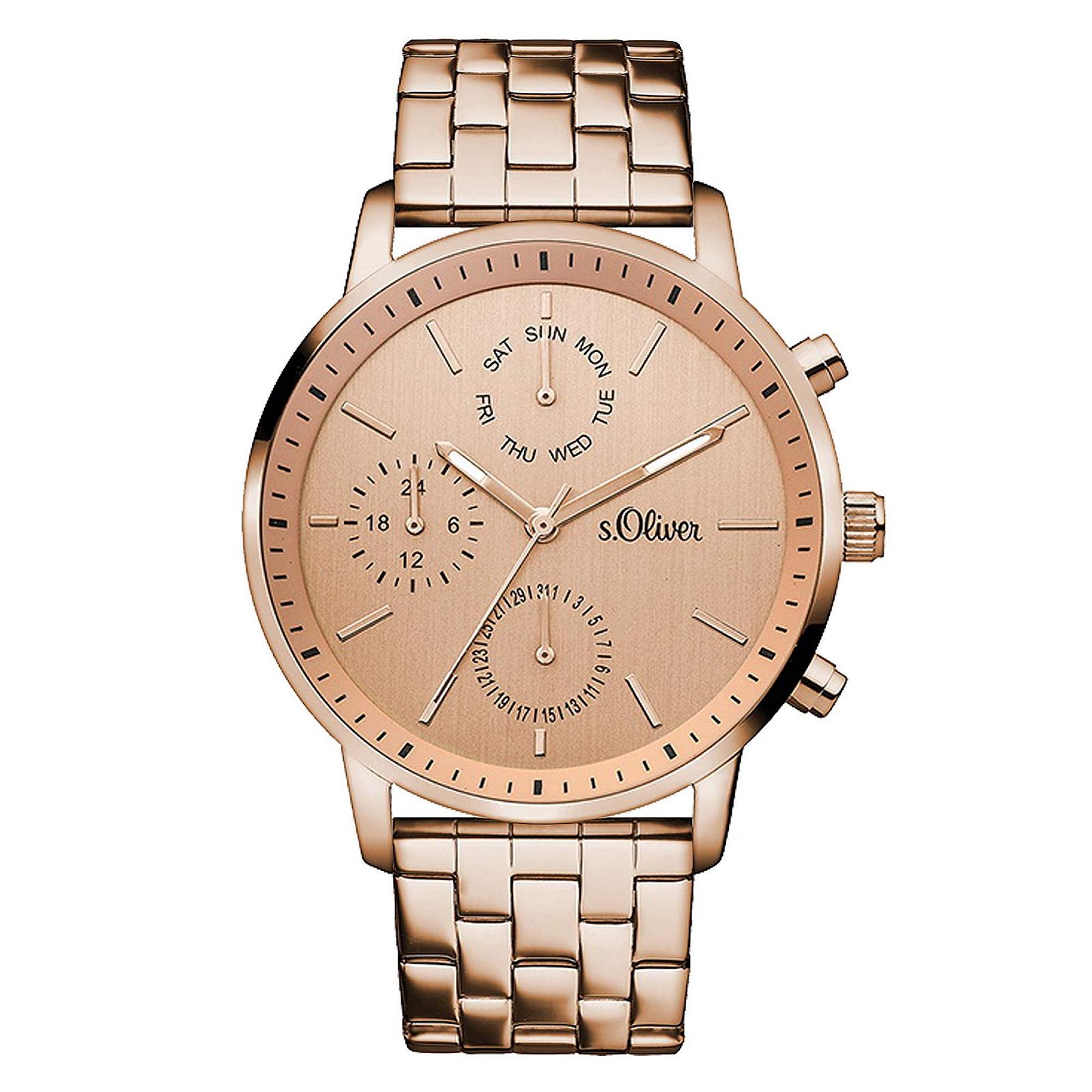 Часы s.Oliver Женские, Аналоговый Кварцевый, Нержавеющая Сталь, фото №1 Часы s.Oliver Женские, Аналоговый Кварцевый, Нержавеющая Сталь, фото №1