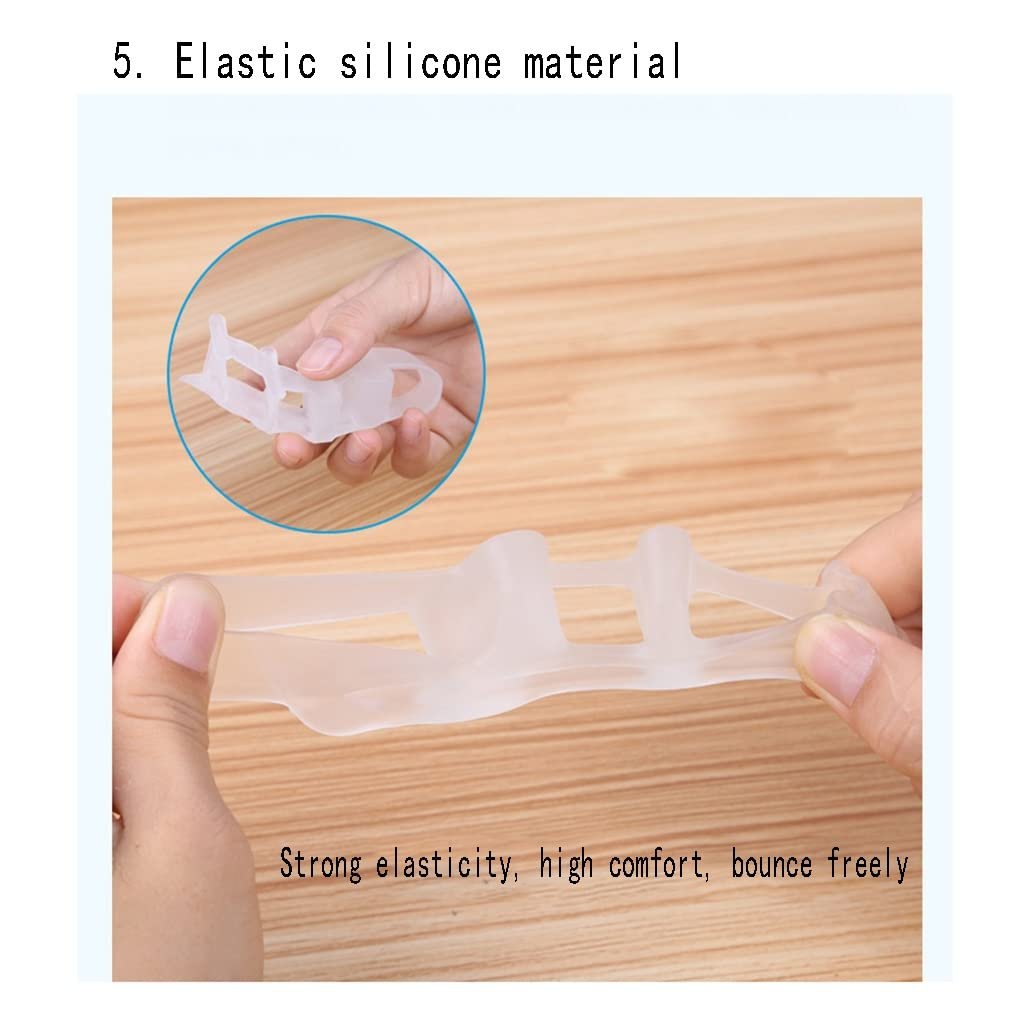 Роздільник для пальців ніг Гелевий CAZARU для перекриваючихся пальців ніг, простий у носінні у взутті, фото №6