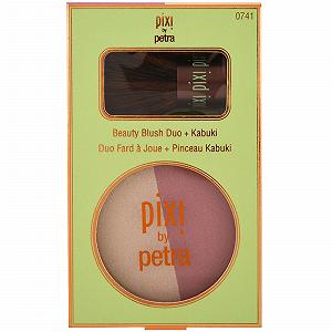 Набір румʼян Pixi Beauty Duo + Кабукі Rose Gold synthetic.ua - Фото 1