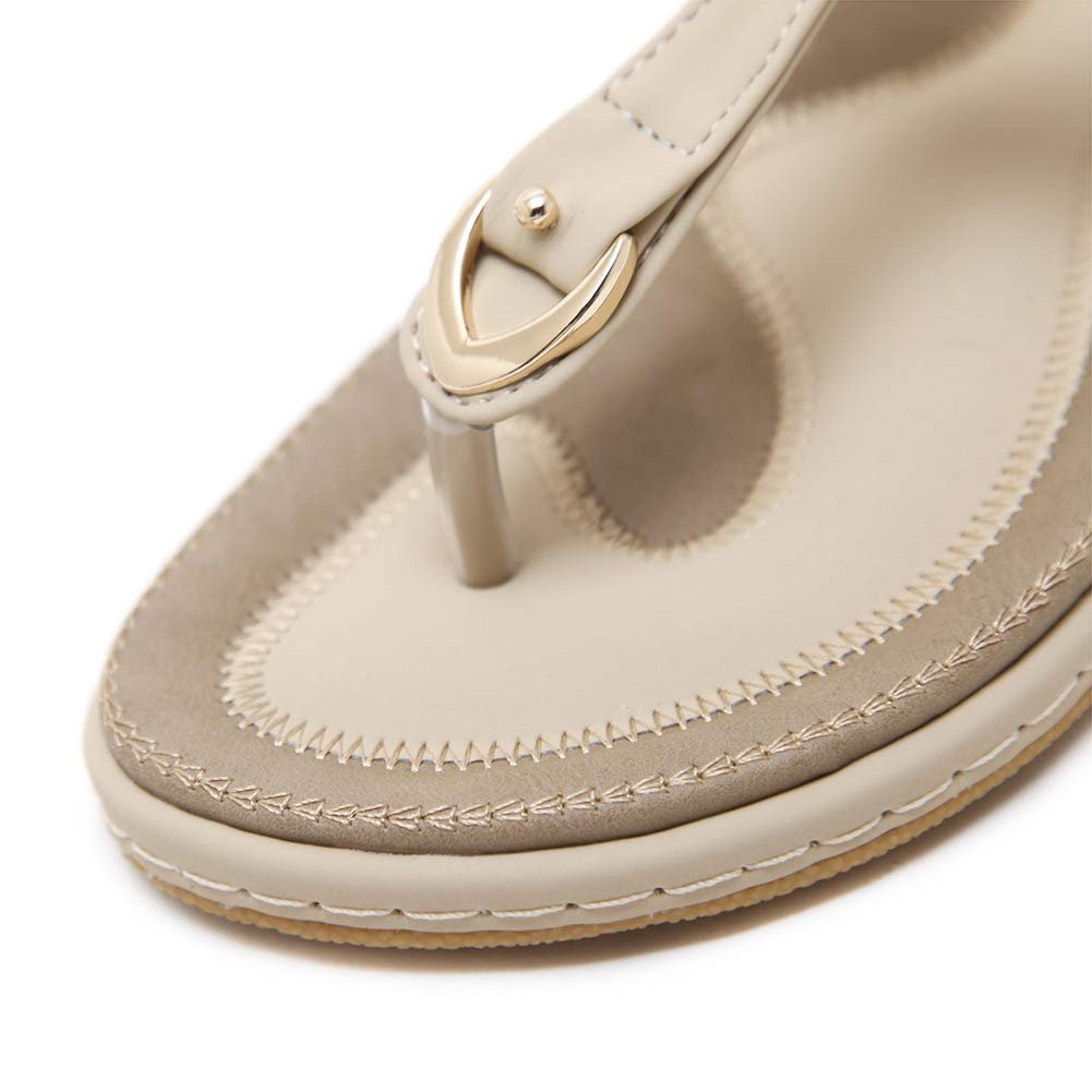 Женские летние босоножки-вьетнамки в стиле бохо, открытый носок, плоские Т-образные., фото №5 Женские летние босоножки-вьетнамки в стиле бохо, открытый носок, плоские Т-образные., фото №5