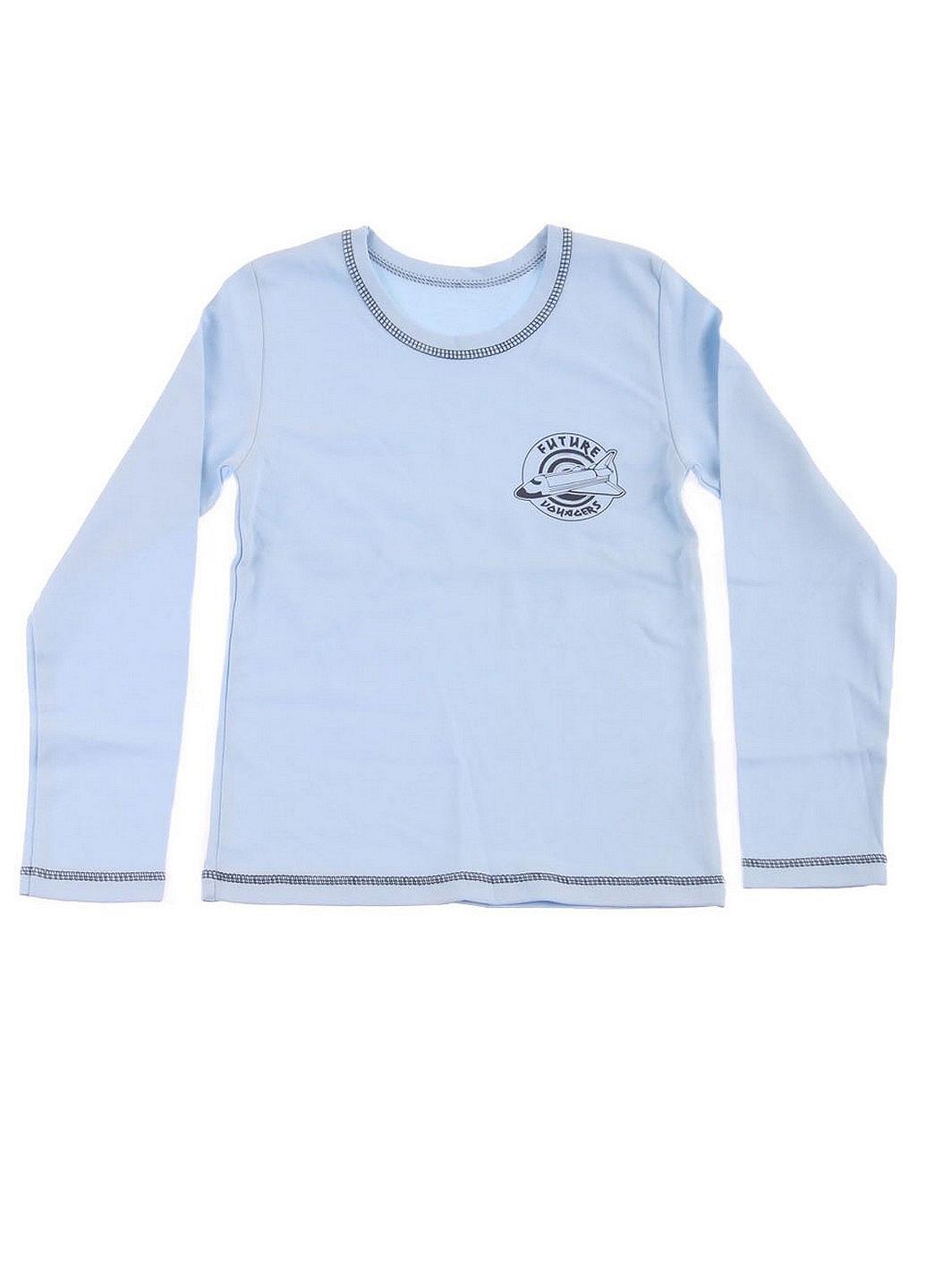 Лонгслив Фламінго 134-140 Голубой (SN-780-212-Lblue), фото №3