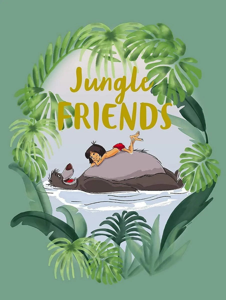 Картина на стіну Komar Disney Jungle Book Friends WB091 30 x 40 см, фото №1 Картина на стіну Komar Disney Jungle Book Friends WB091 30 x 40 см, фото №1